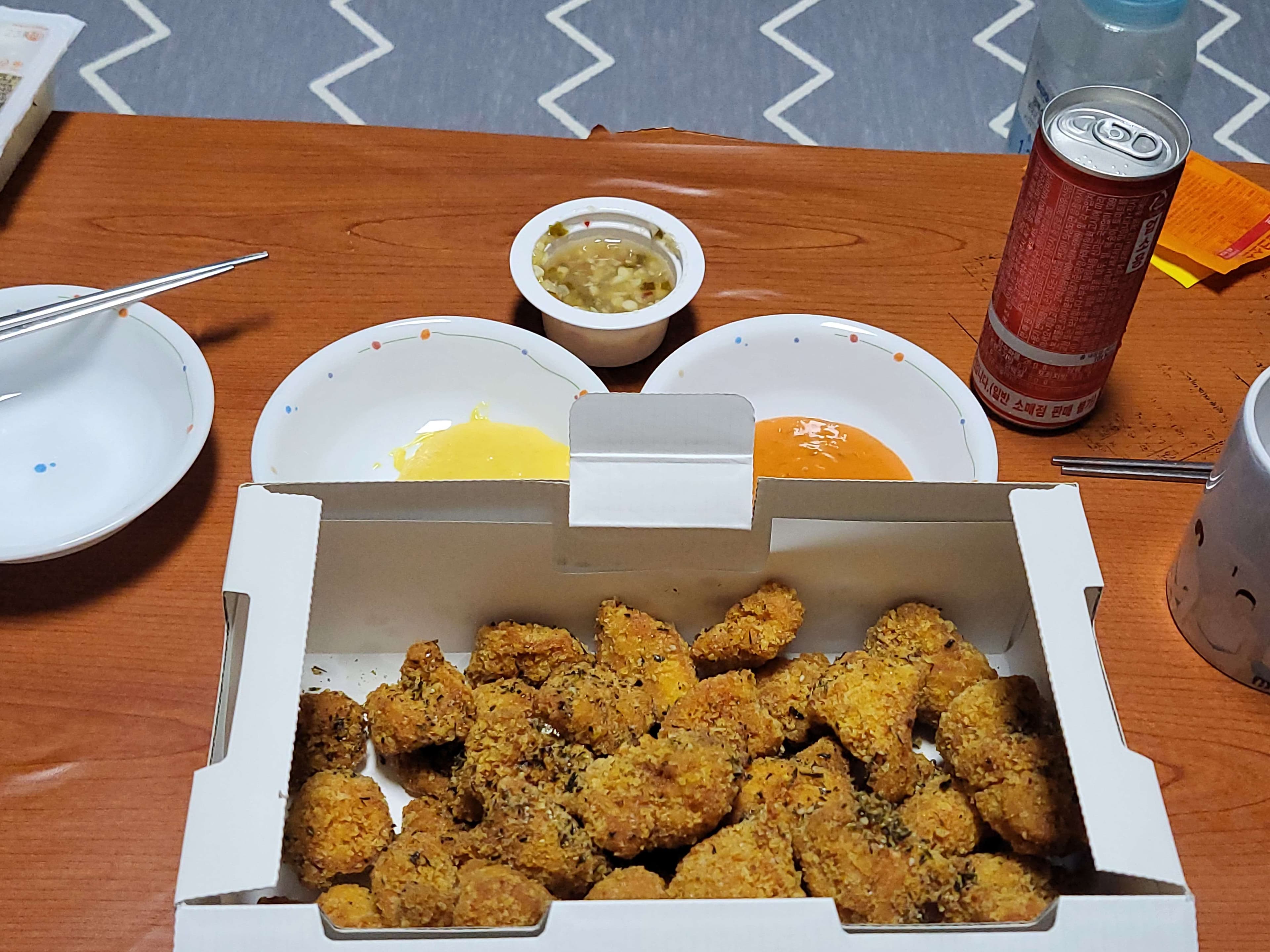 어제 먹은 야식, 치킨 - 포동 | 커뮤니티